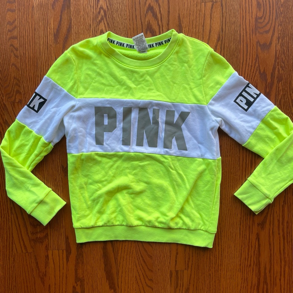 PINK reflective sweater💛